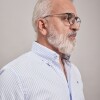 CAMISA OXFORD BLANCO RAYADO