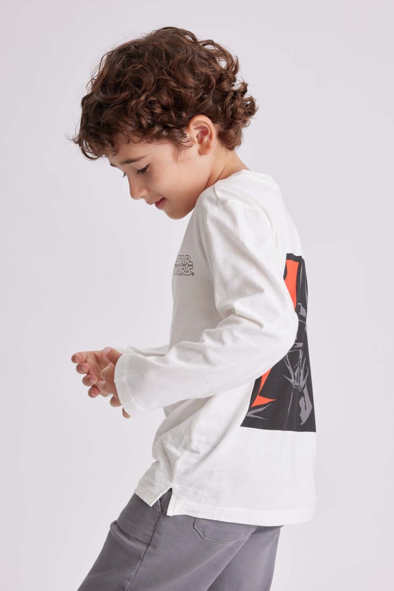 Remera estampada Crudo