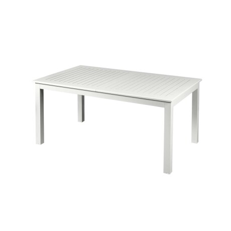 MESA EXTEN. 150/210 ALUMINIO BLANCO PORTOFINO