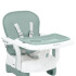 Silla de comer portatil CHEWY KIKAKBOO verde agua