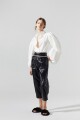 MERCER LINEN PANT Negro