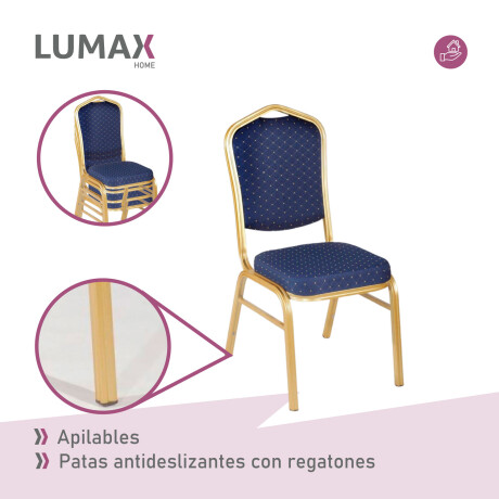 Silla Hotel Milton Azul