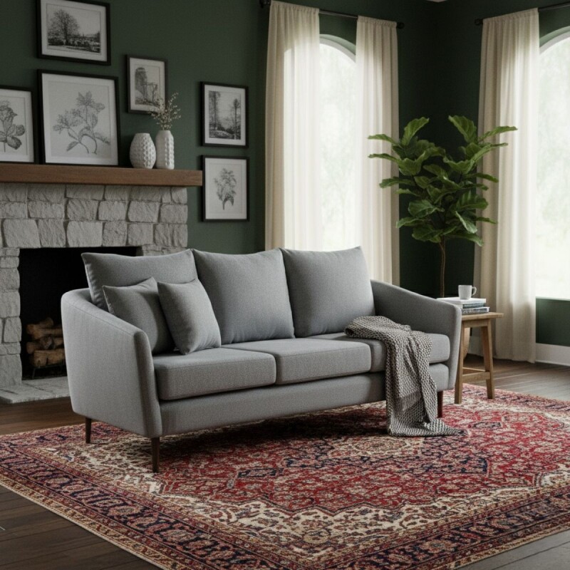 SOFA NEW RIGHE 3C - GRIS 305533 (CD) Unica