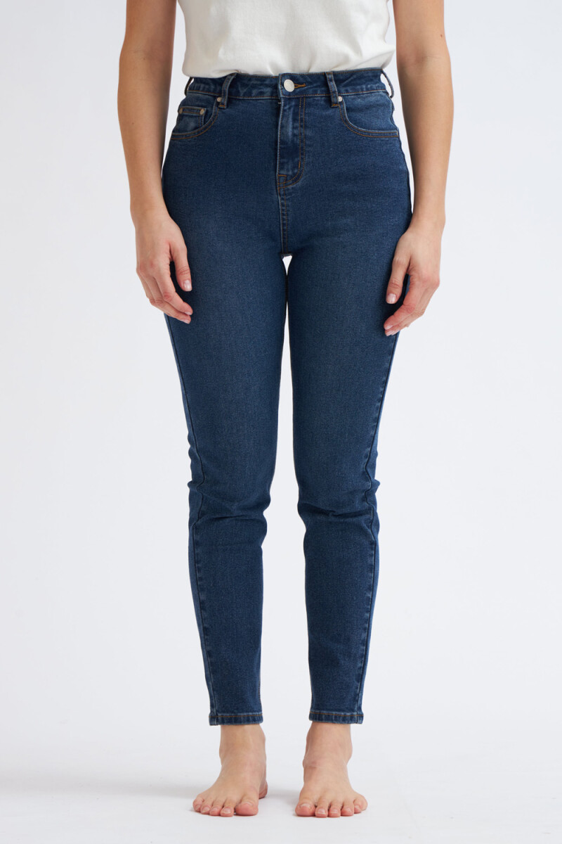 Pantalón de jean skinny Azul Medio