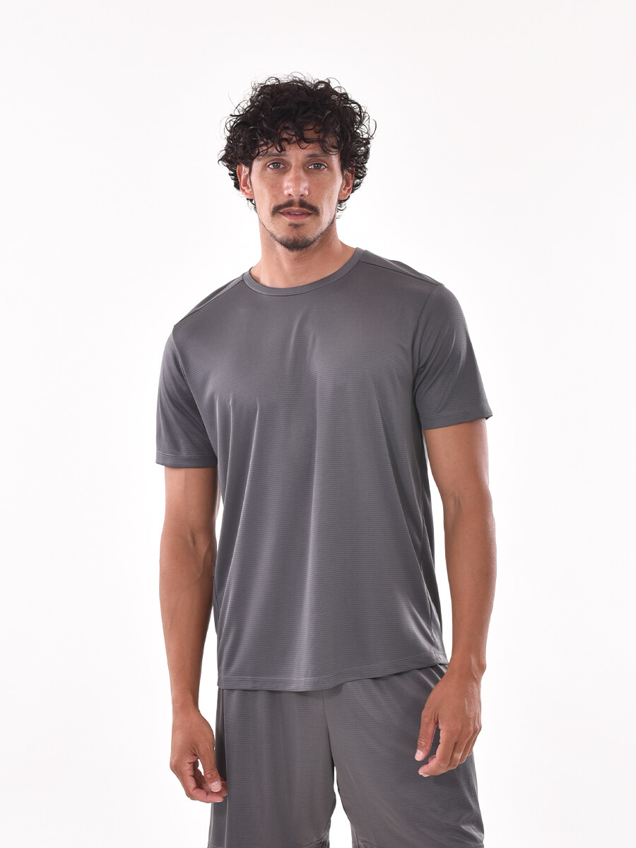 REMERA NIKOLAOS - GRIS 