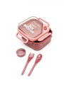 Set Vianda + Termo Vee Rojo