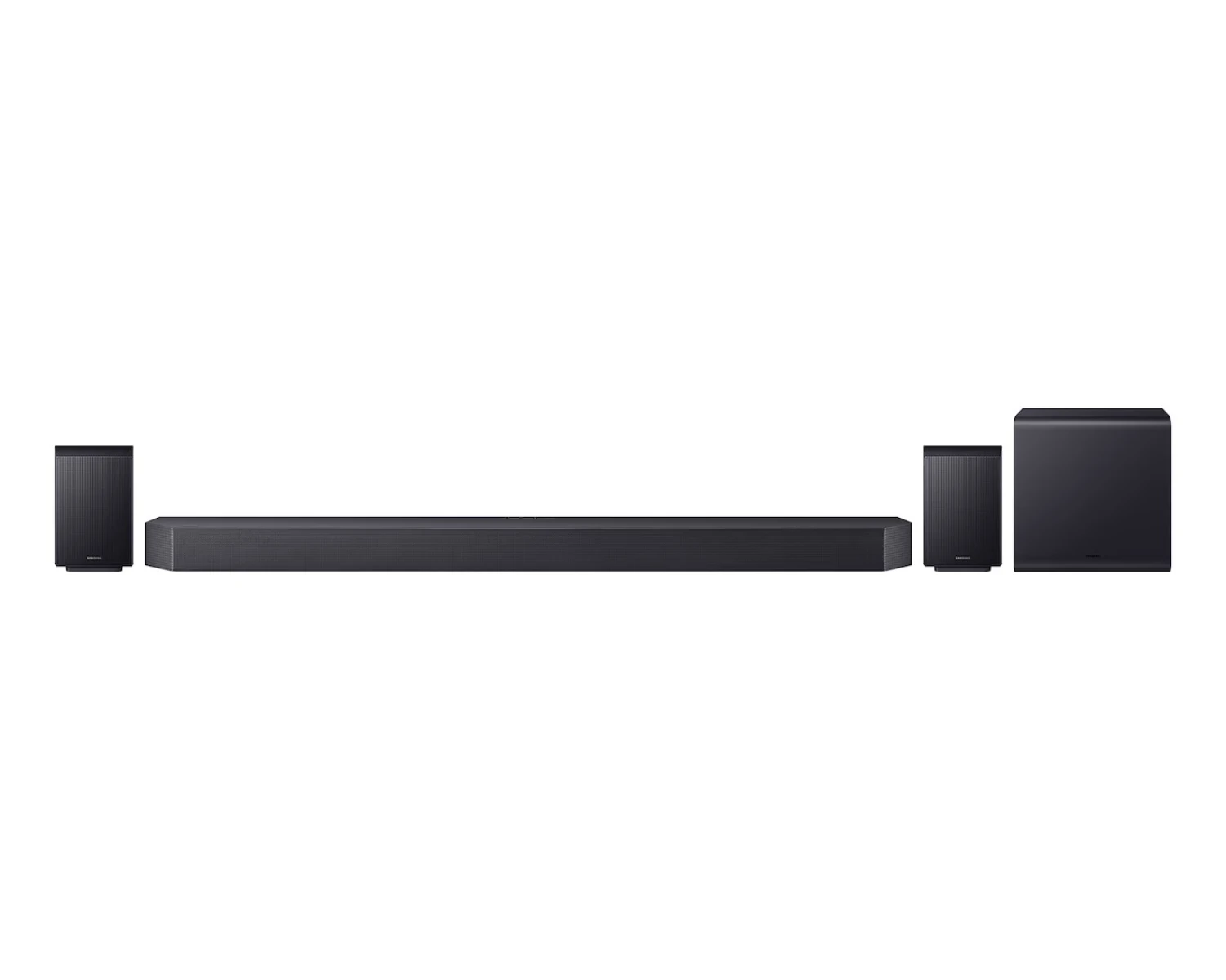Barra de sonido Samsung HW-Q990F con subwoofer y parlantes traseros