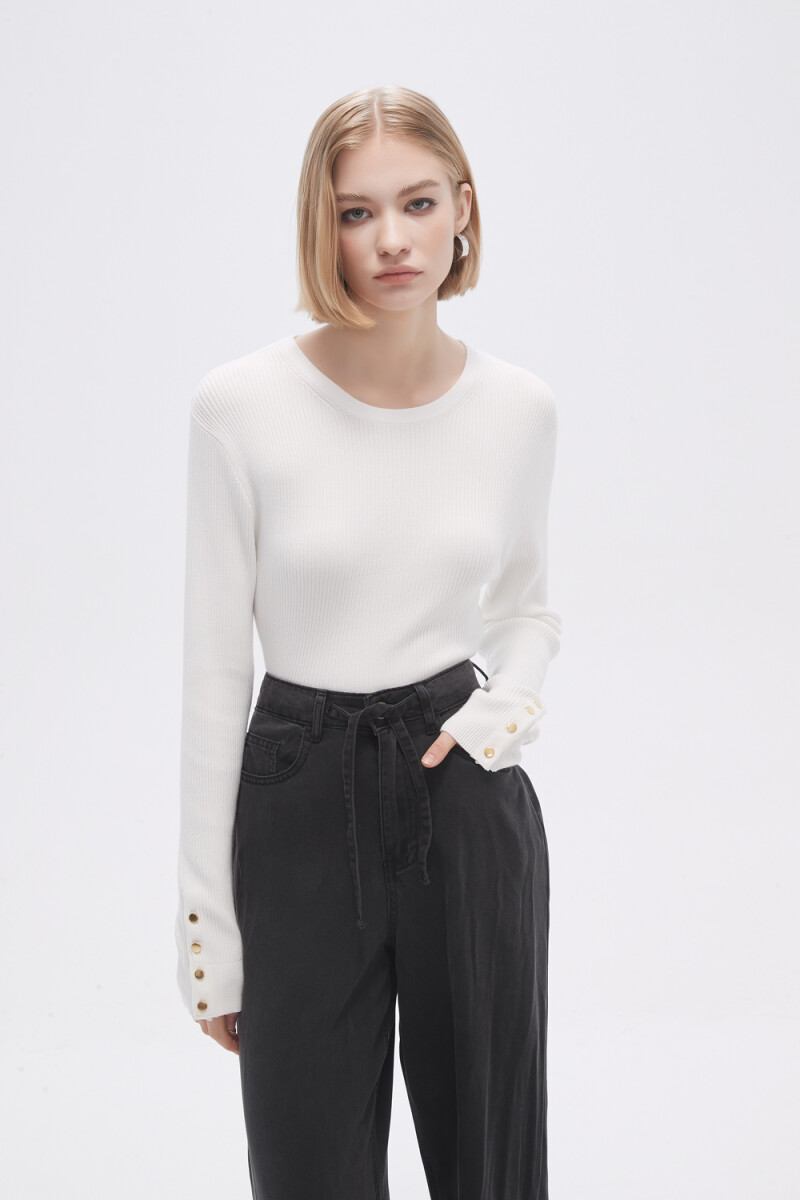 Remera Brune - Blanco 