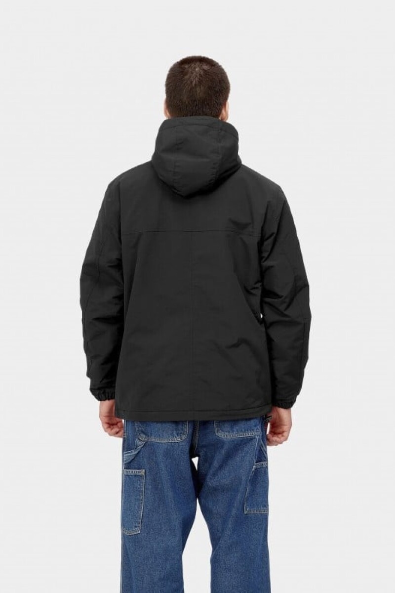 Windbreaker Pullover Negro