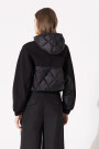 CAMPERA NET Negro