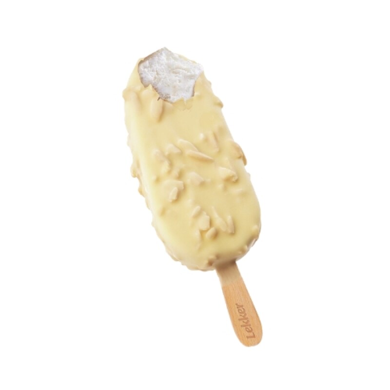 Helado Mini Grand Lekker - 6 ud. - 252 g - Crema cobertura Chocolate Blanco y Almendras