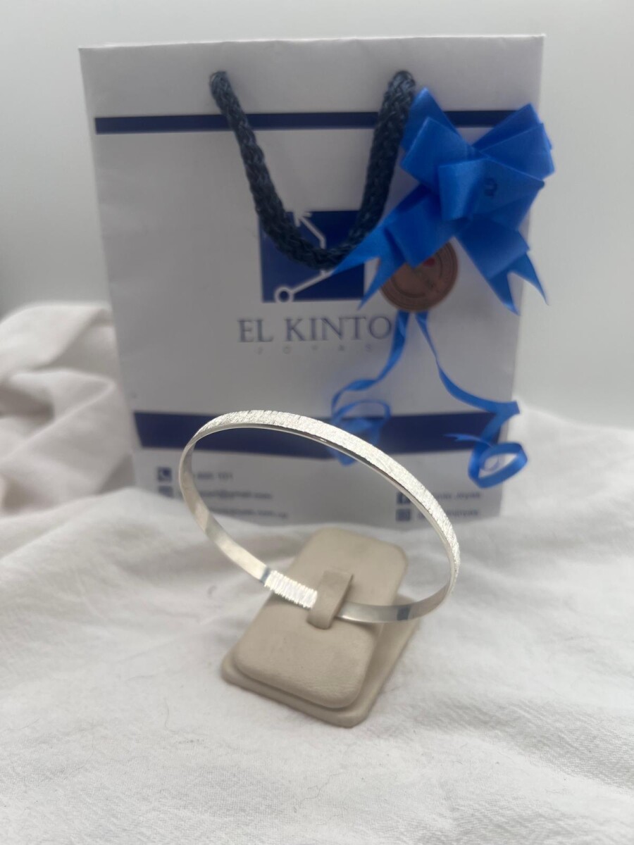 Esclava Satinada plata 925 