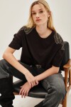 Remera Feather Negro