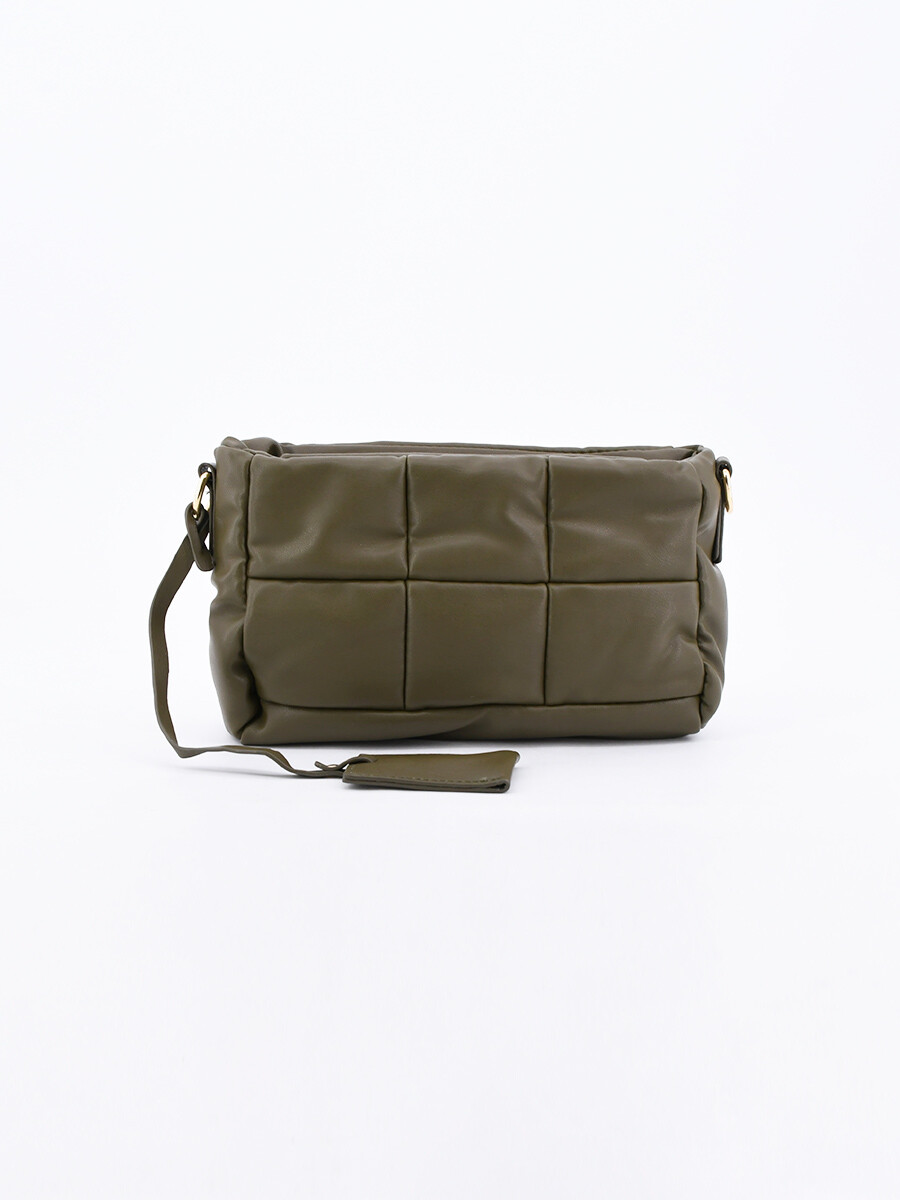 BANDOLERA PERTH - VERDE MILI 