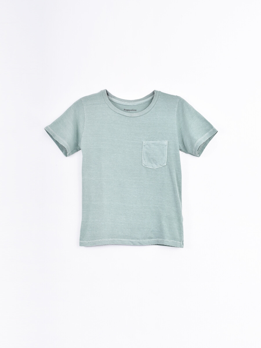 REMERA SAMUEL - VERDE GRISACEO 