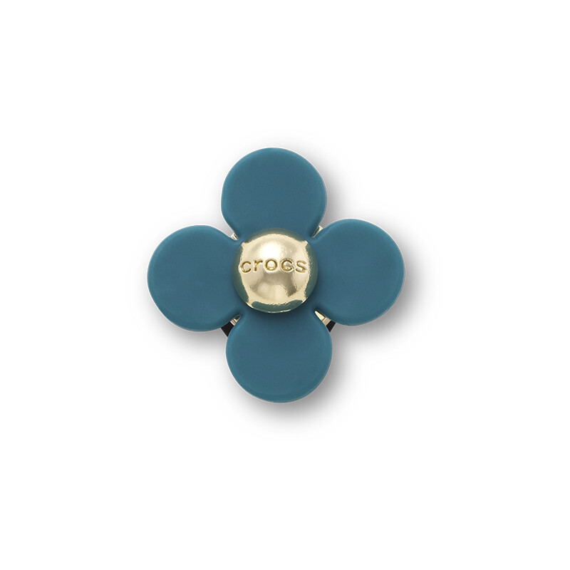 Jibbitz™ Charm Flor Azul Retro Multicolor