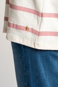 Sweater Cuello Polo Rosa
