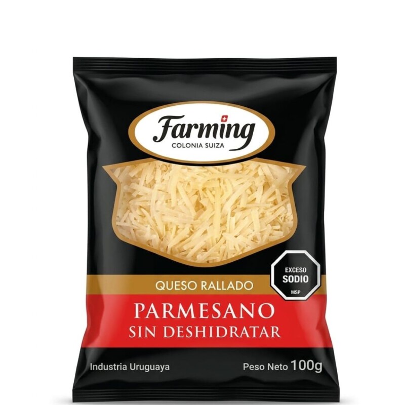 QUESO RALLADO PARMESANO 100G QUESO RALLADO PARMESANO 100G