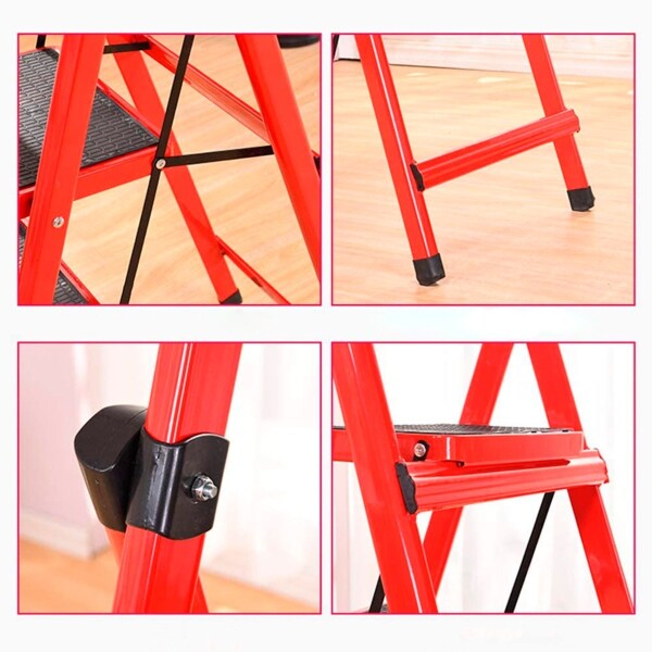 Escalera Plegable 2 Escalones Acero Muy Segura Calidad Escalera Plegable 2 Escalones Acero Muy Segura Calidad
