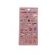 Stickers gatito rosa