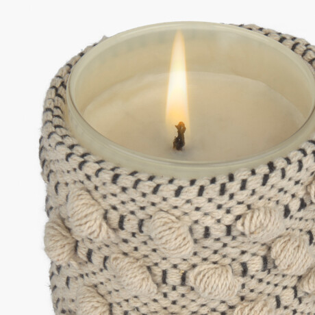 Porta velas ARUBA Beige - UNICO