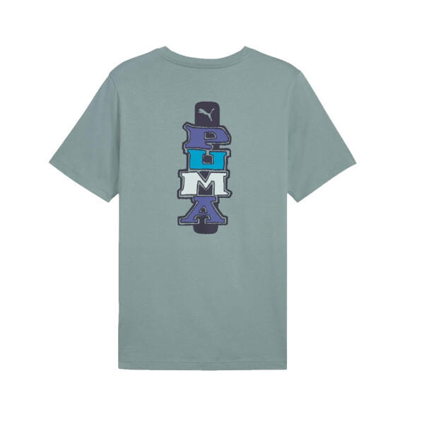 GRAPHICS BACK TEE - PUMA VERDE
