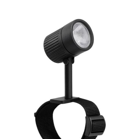 SPOT DE EXTERIOR CON CINTO 5W NEGRO 3000K IP65 SPOT DE EXTERIOR CON CINTO 5W NEGRO 3000K IP65