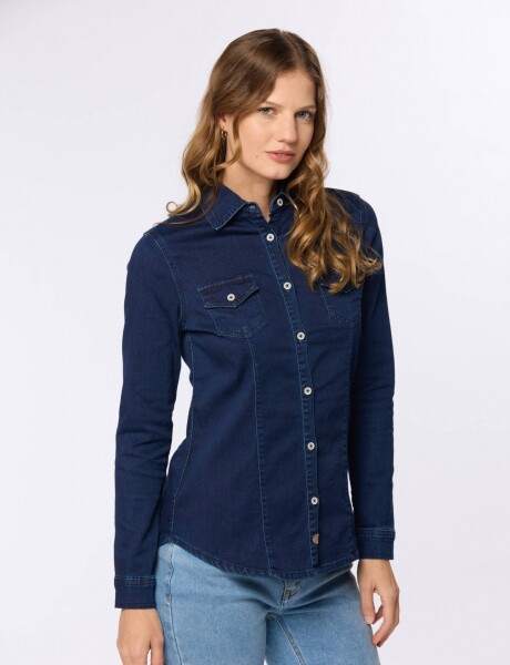 CAMISA DE JEAN Azul