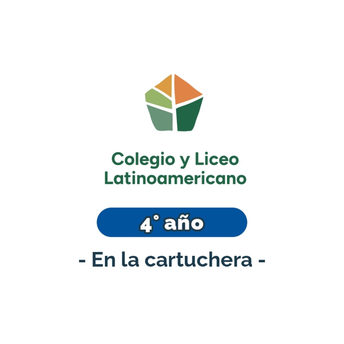 Lista de materiales - Primaria 4° año cartuchera Latinoamericano 