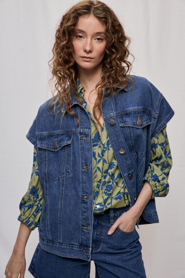 CHALECO RETON Azul