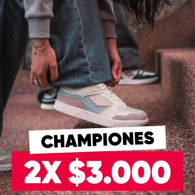 Championes 2 x $3.000