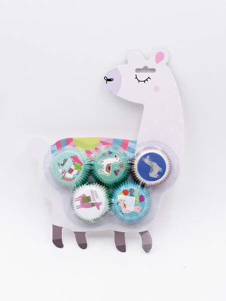 PORTA CUPCAKE ALPACA MULTICOLOR