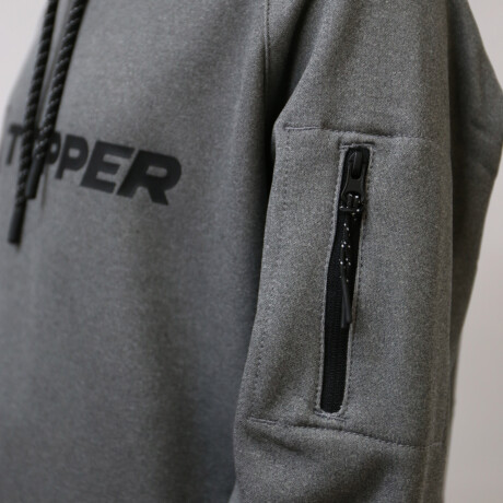 Canguro de Niños Topper Poly Fleece Gris Melange