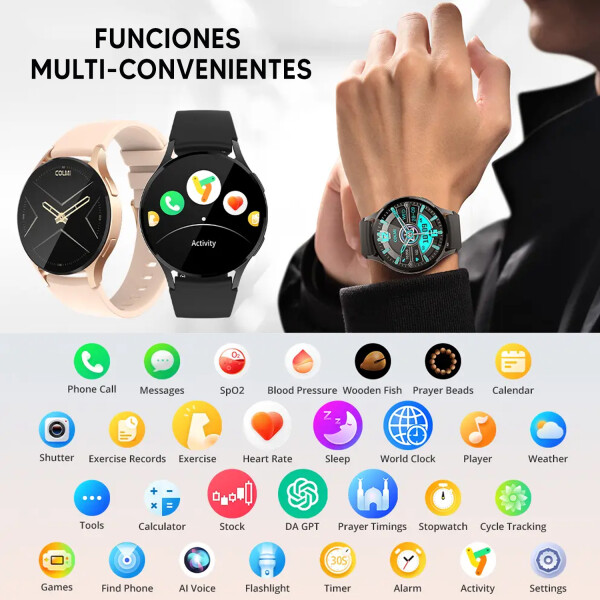 Smartwatch Colmi I28 Ultra 1,43" DORADO