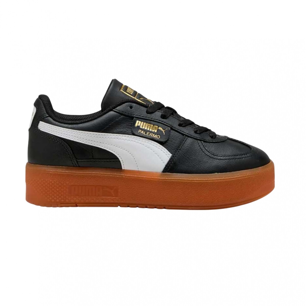 PUMA PALERMO ELEVATA CUERO - Black 