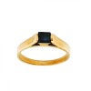 Anillo Solitario-Oro Bajo-Piedra Zafiro-AN8120 conpiedra