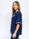 REMERA NINA Nacional Mujer Azul Marino