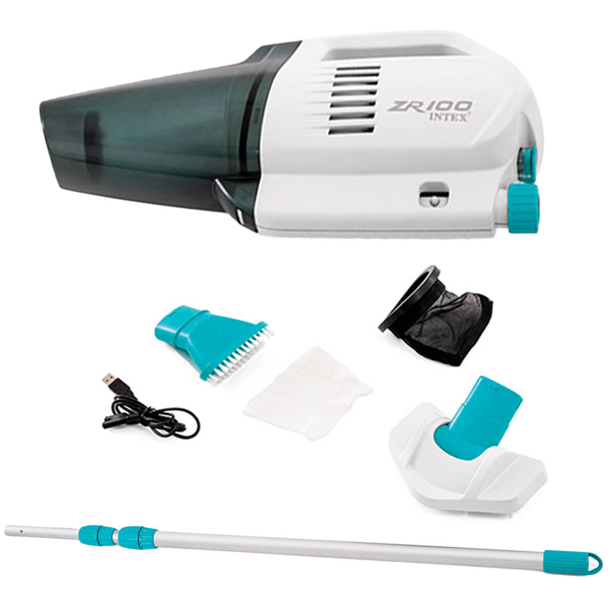 Aspiradora Recargable Intex Para Piscinas Jacuz Spa 