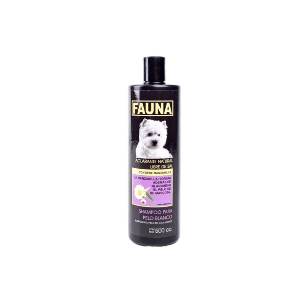 FAUNA SHAMPOO PELO CLARO 500 CC 