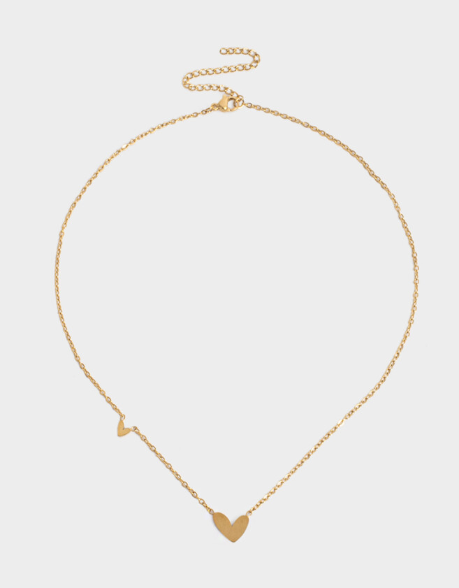 Collares Cortos Acero quirúrgico Collar Corto Acero Quirurgico - Dorado