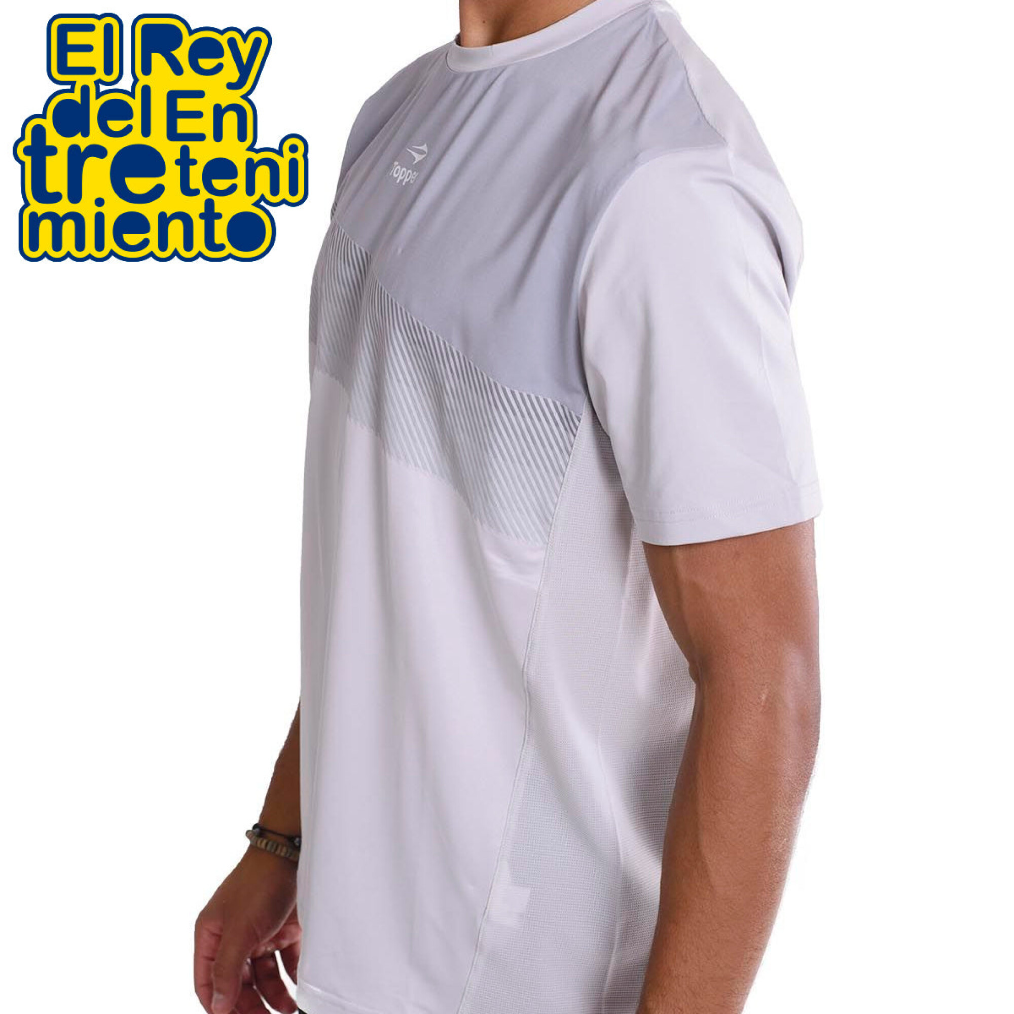 Camiseta Remera Topper Entrenamiento Hombre Original - Azul/DG — El Rey del  entretenimiento
