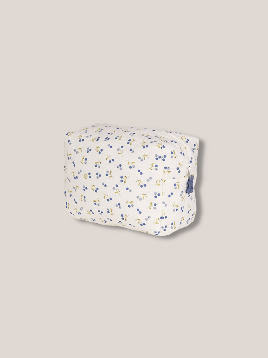 Neceser Estampado Crudo Oscuro
