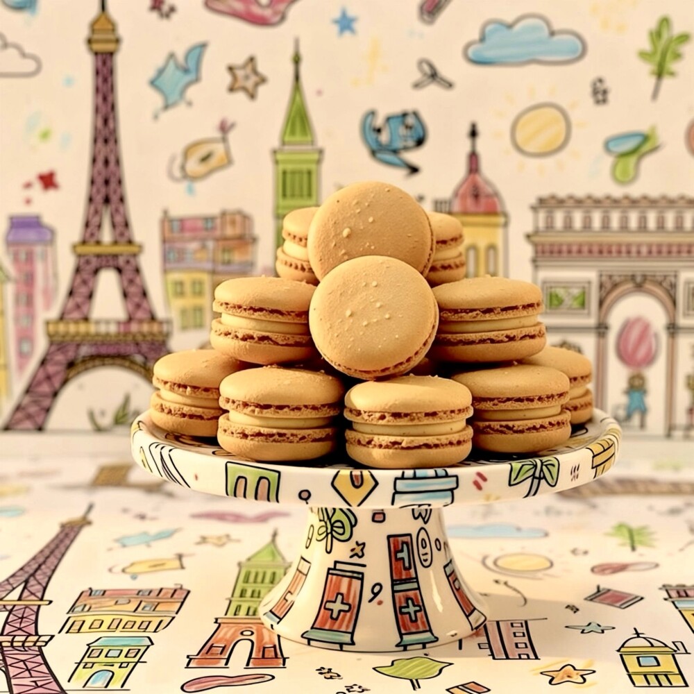 4 Macarons de Mango 4 Macarons de Mango