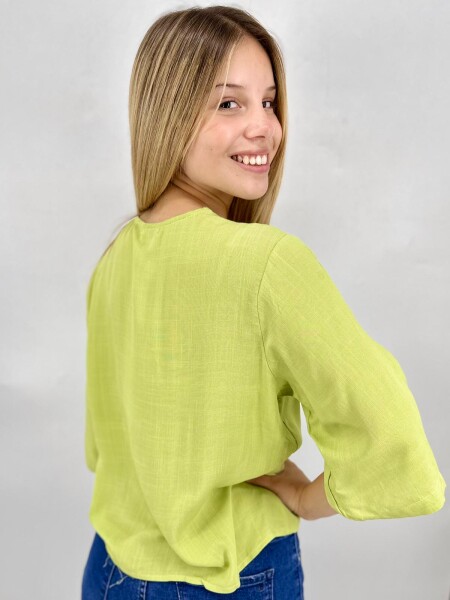 CAMISA SLOWLY 2415 VERDE