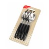 Set 3+1 Cuchara mango plástico negro KUTT Set 3+1 Cuchara mango plástico negro KUTT