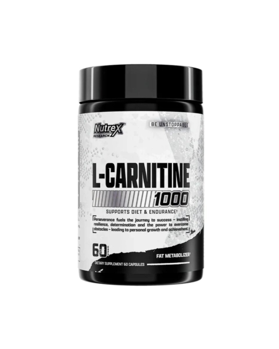 Cápsulas vegetales Lipo6 Carnitina Nutrex - 60 Cáps 