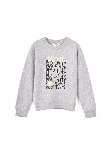 BUZO EKI GRIS MELANGE M