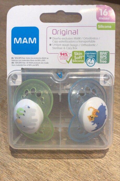 CHUPETE MAM AIR NIGHT 16+PACK X2 CHUPETE MAM AIR NIGHT 16+PACK X2