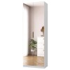 Multiuso 2 Puertas Plus Blanco Con Espejo Multiuso 2 Puertas Plus Blanco Con Espejo
