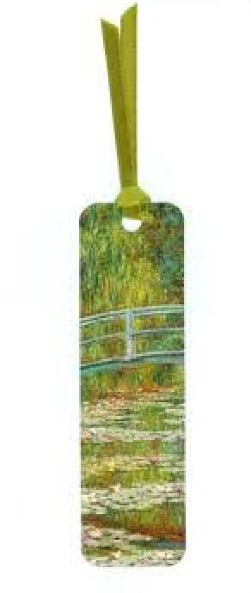 MARCADOR PAGINAS GARDNERS BRIDGE OVER A PAND OF WATER LILIES 